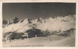 Hotel muot`as kulm mit juliergruppe